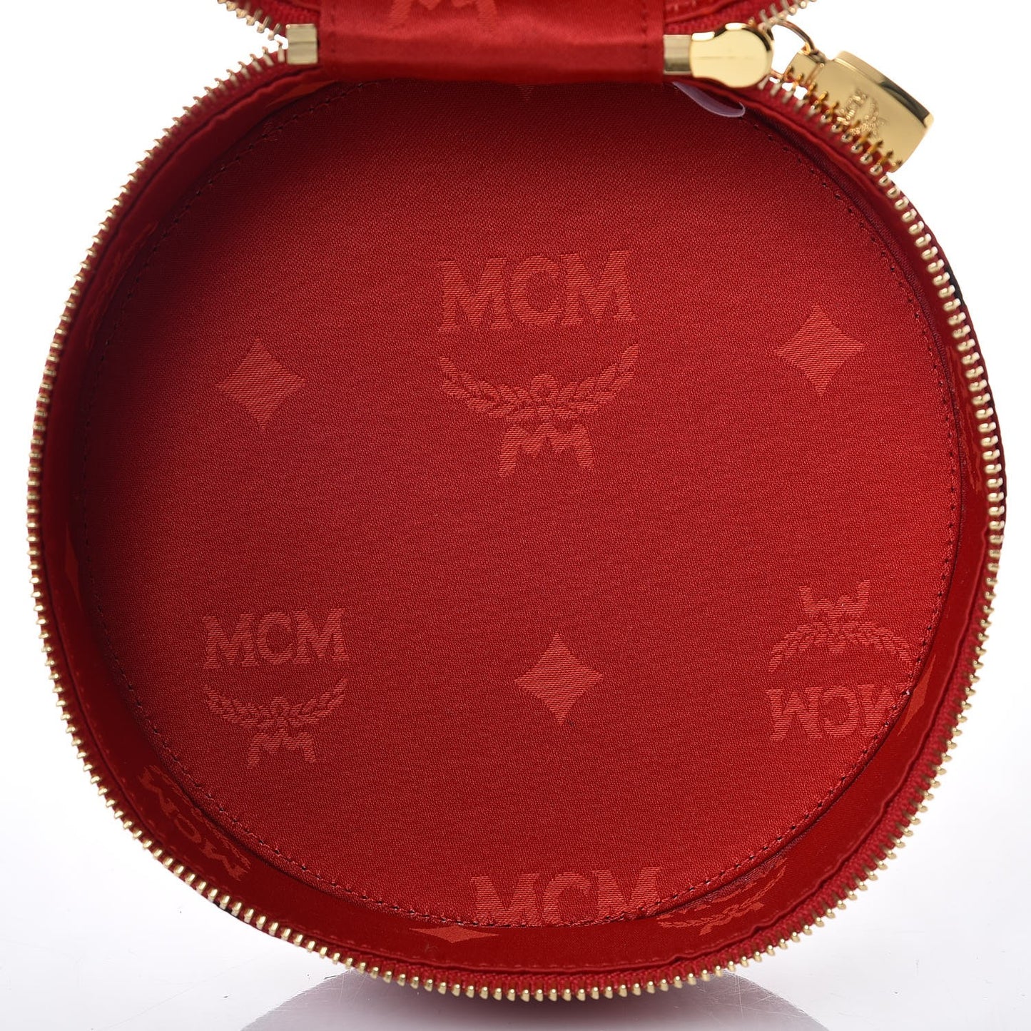 Visetos Vanity Cosmetic Case Red