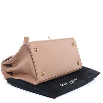 Saint Laurent Calfskin Canvas Small Muse Two Beige 4 of 10