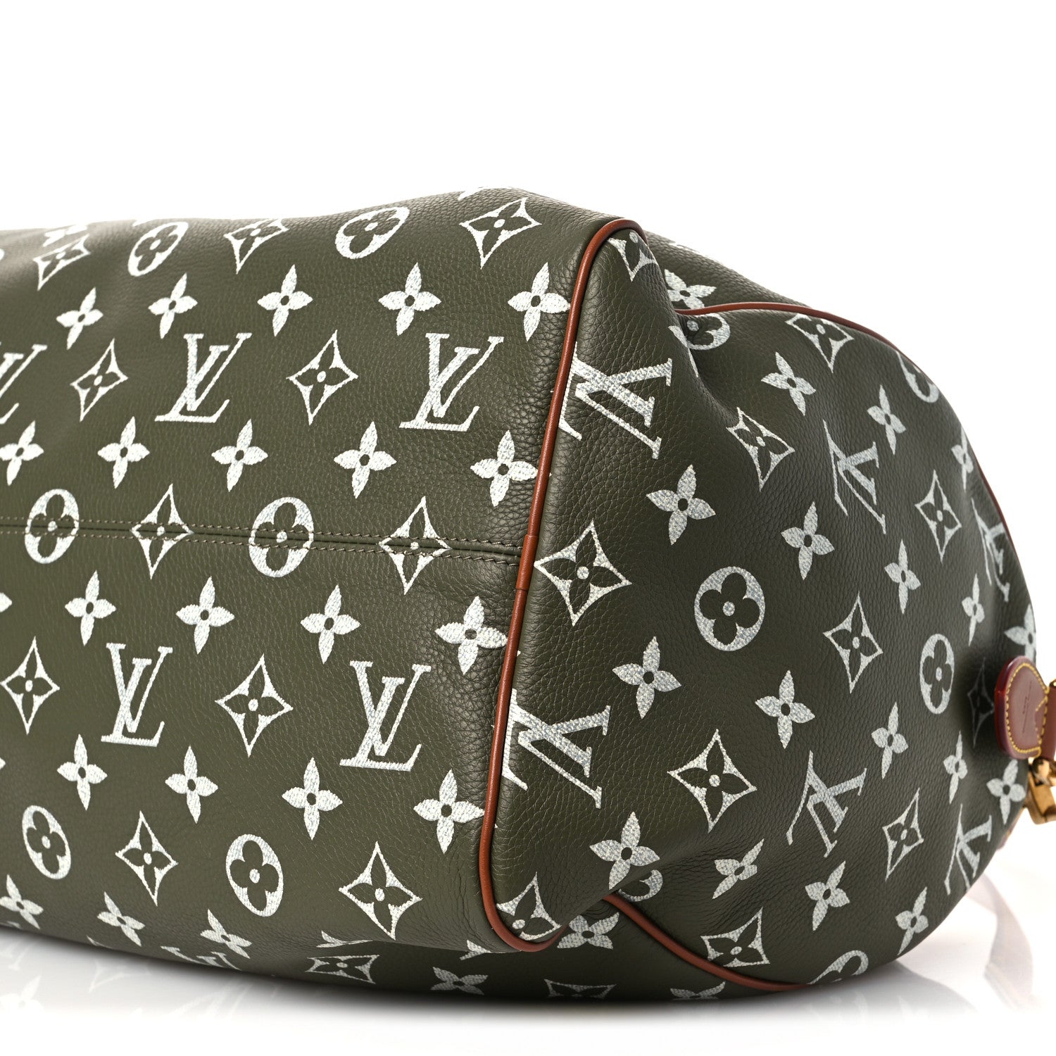 Louis Vuitton Calfskin Monogram Speedy P9 Bandouliere 40 Green