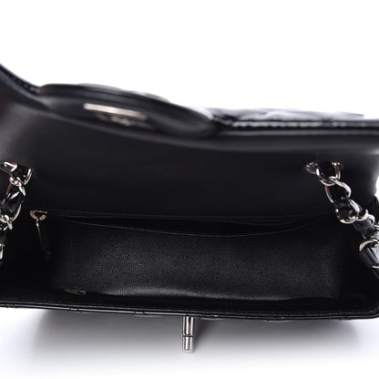 Chanel Patent Calfskin Quilted Mini Rectangular Flap Black 5 of 10