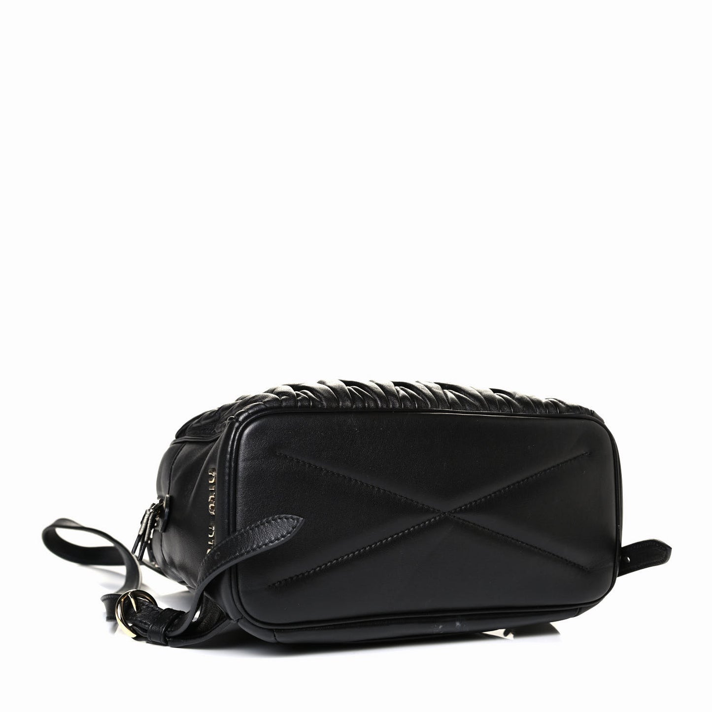 Nappa Matelasse Backpack Black