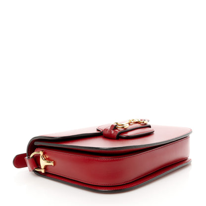 Gucci Azalea Calfskin Horsebit 1955 Shoulder Bag New Cherry Red 4 of 12