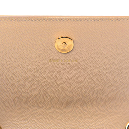 Saint Laurent Grain De Poudre Small Monogram Kate Satchel Nude Powder 7 of 15