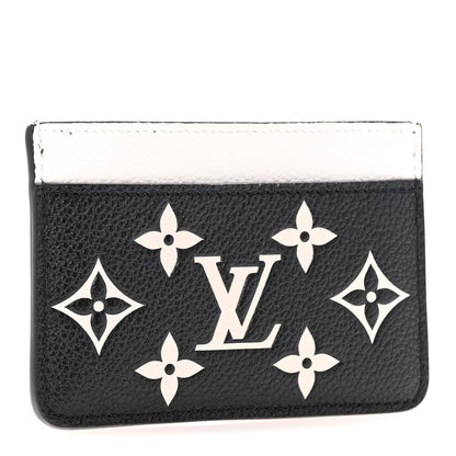 Louis Vuitton Empreinte Spring In The City Card Holder Black White Pink 3 of 8