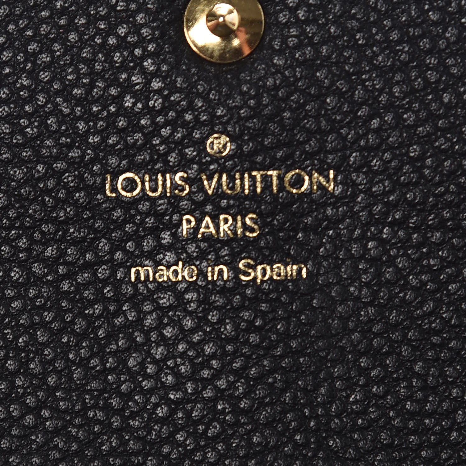Louis Vuitton Empreinte Curieuse Wallet Black 7 of 8