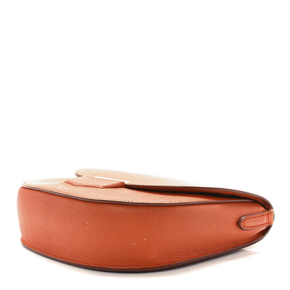 Celine Grained Calfskin Small Trotteur Carnelian 9 of 13