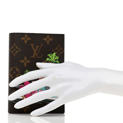 Louis Vuitton Monogram 2021 Christmas Animation Hollywood Passport Cover Fuchsia 2 of 7