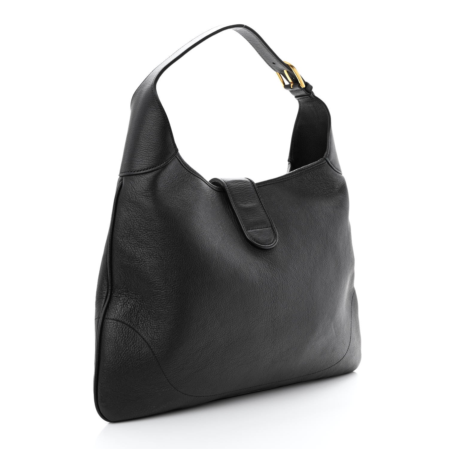 Gucci Goatskin Large Aphrodite Shoulder Bag Black 3 of 14