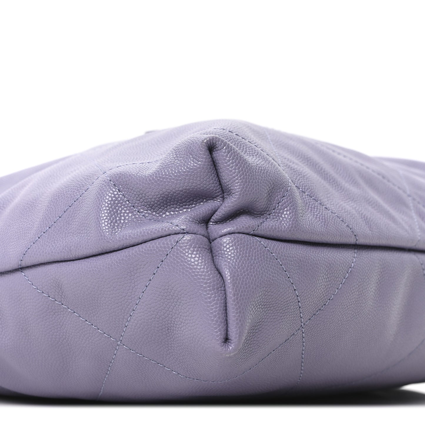 Shiny Caviar Quilted Monochrome Small Chanel 22 Light Purple
