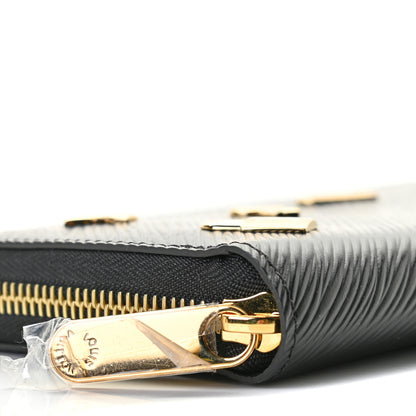 Louis Vuitton Epi Love Lock Zippy Wallet Black 7 of 10