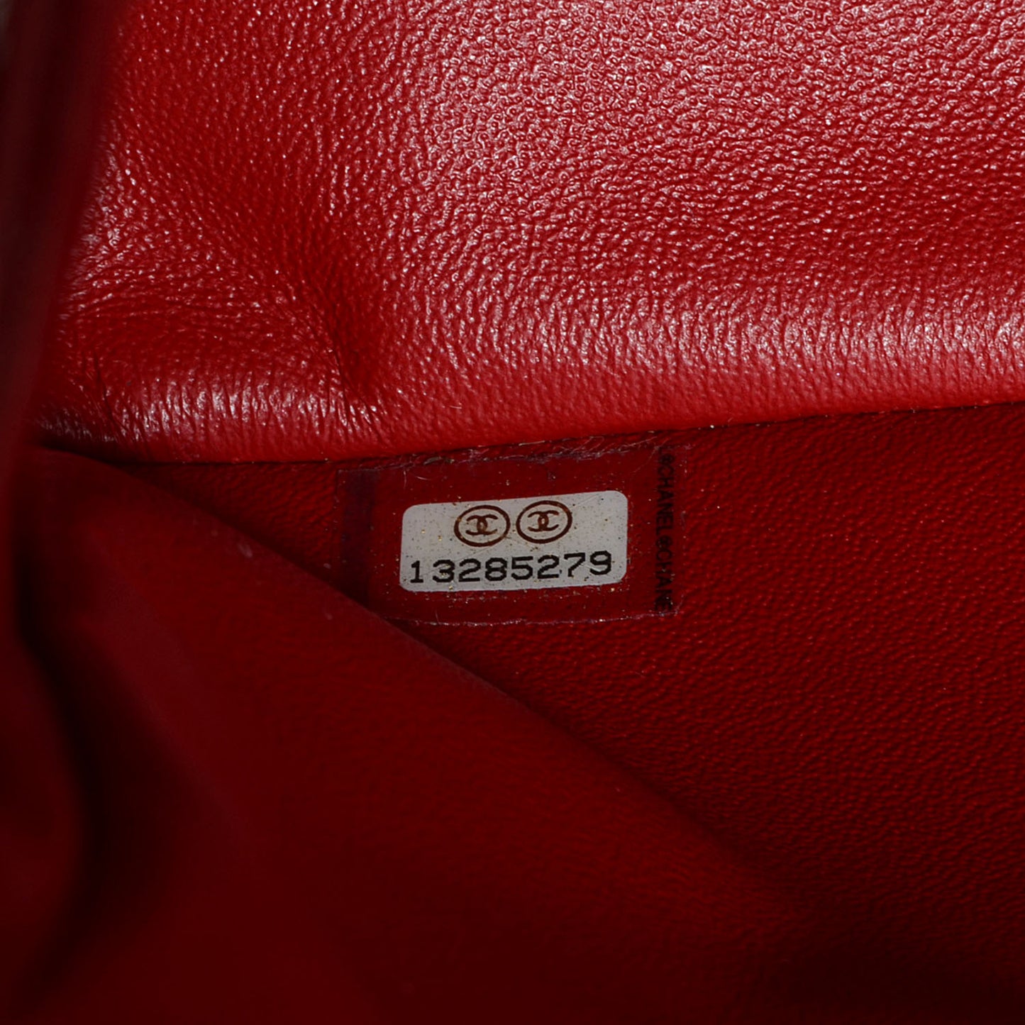 Caviar Maxi Single Flap Red