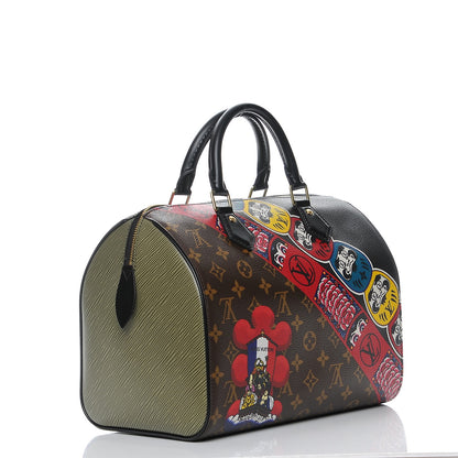 Louis Vuitton Monogram Kabuki Speedy 30 2 of 7
