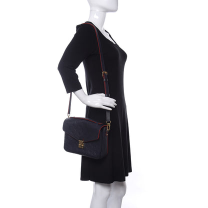 Louis Vuitton Empreinte Pochette Metis Marine Rouge 2 of 13