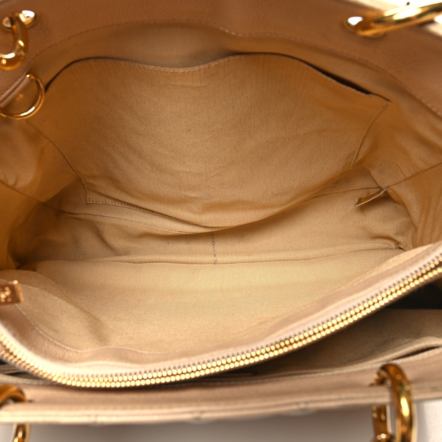 Chanel Caviar Quilted Grand Shopping Tote GST Beige Clair 6 of 15
