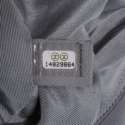 Chanel Calfskin Ultra Stitch Oversize Flap Black 8 of 9