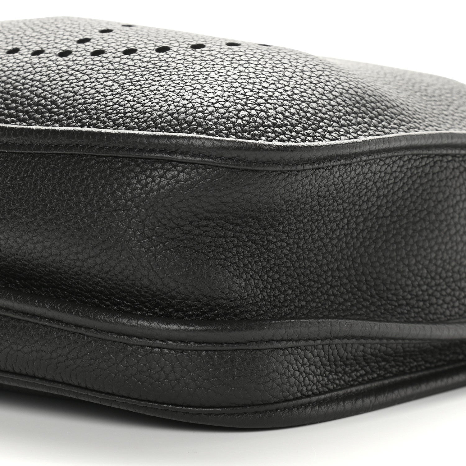 Hermes Taurillon Clemence Evelyne III PM Plomb 10 of 10