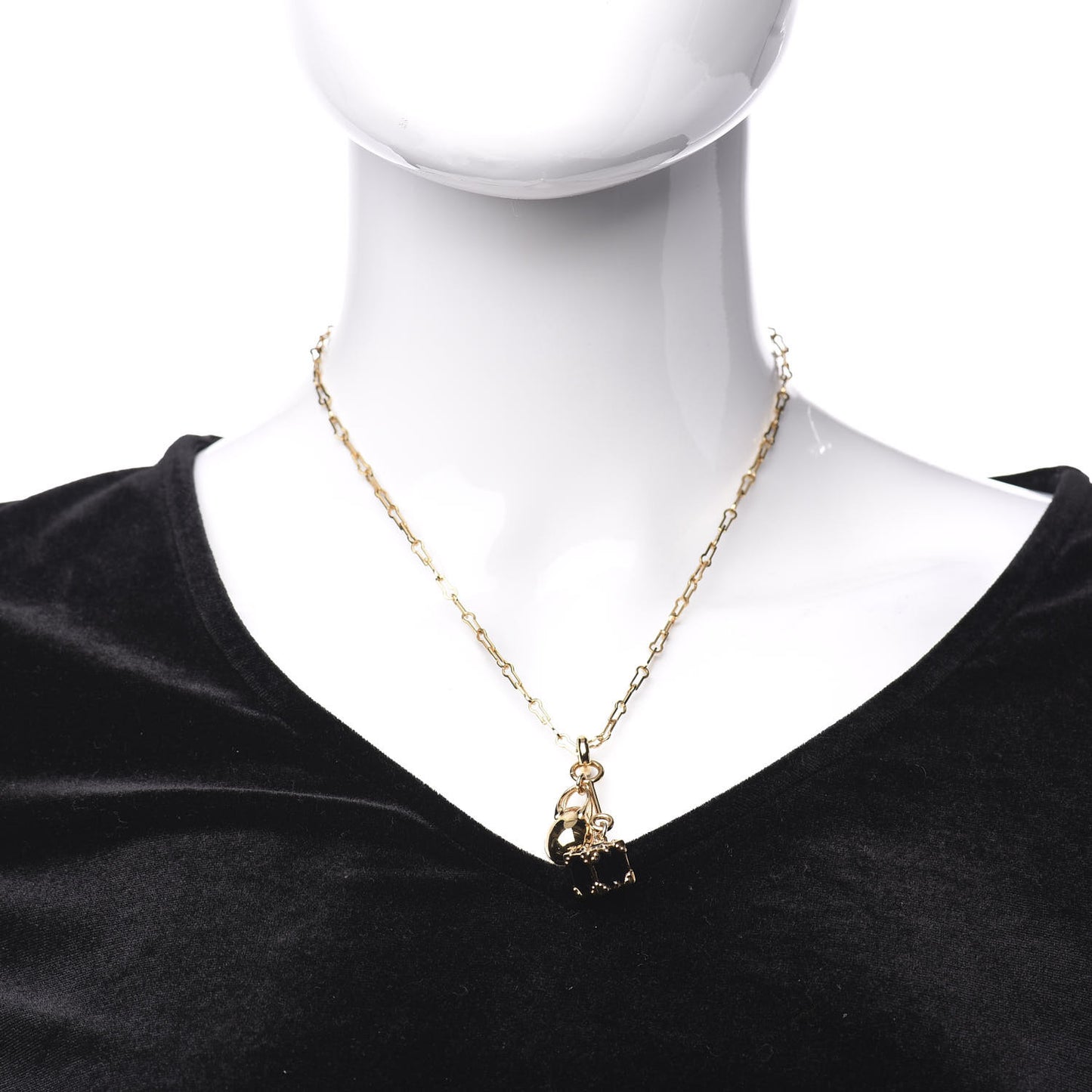Minigram Necklace Gold