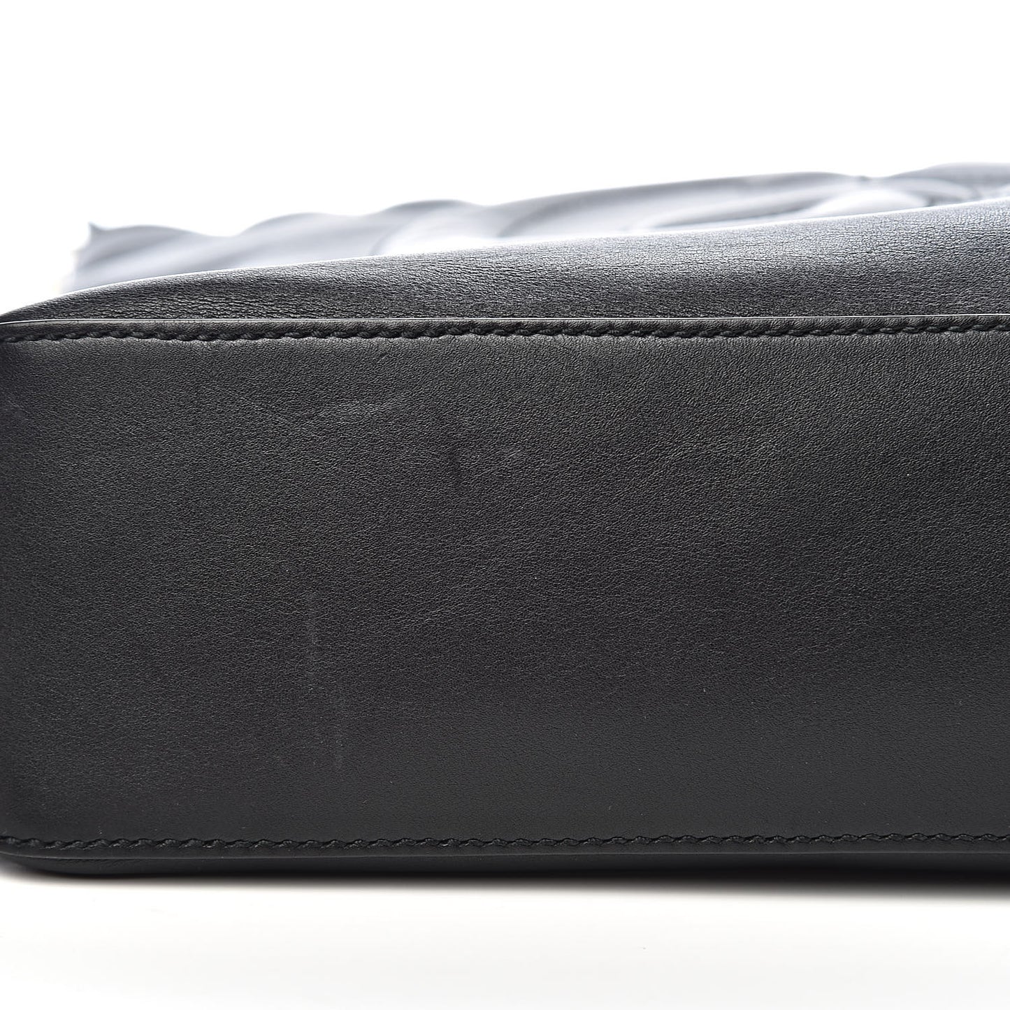 Apollo Calfskin GG Dadini Embroidered Chain Hobo Black
