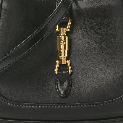 Gucci Boarded Dyana Lux Calfskin Mini Jackie 1961 Hobo Black 7 of 10
