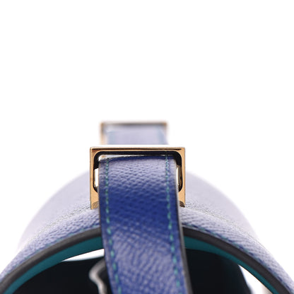 Hermes Epsom Horseshoe Constance 24 Bleu Electric Bleu Paon 17 of 25