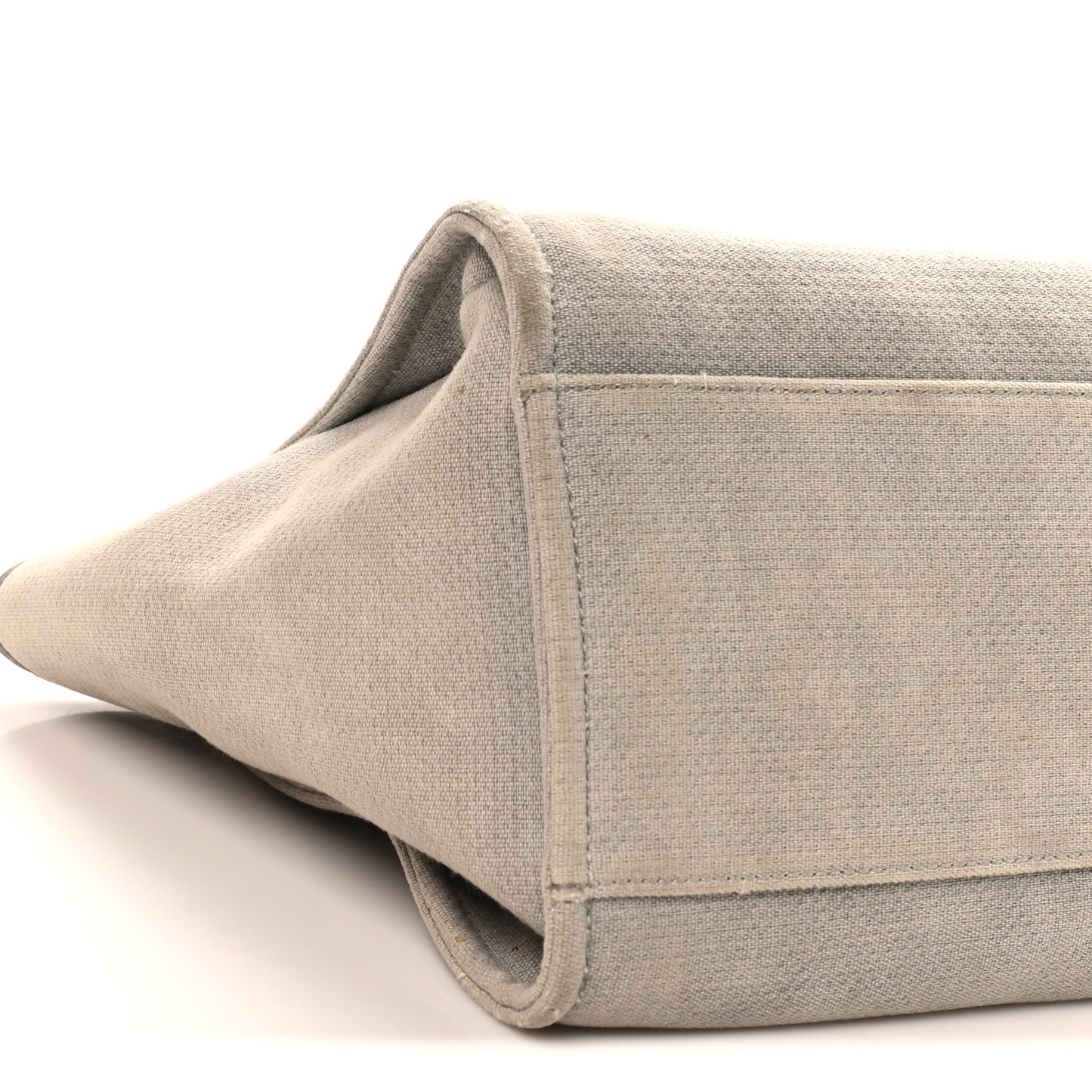 Canvas Large Deauville Tote Grey