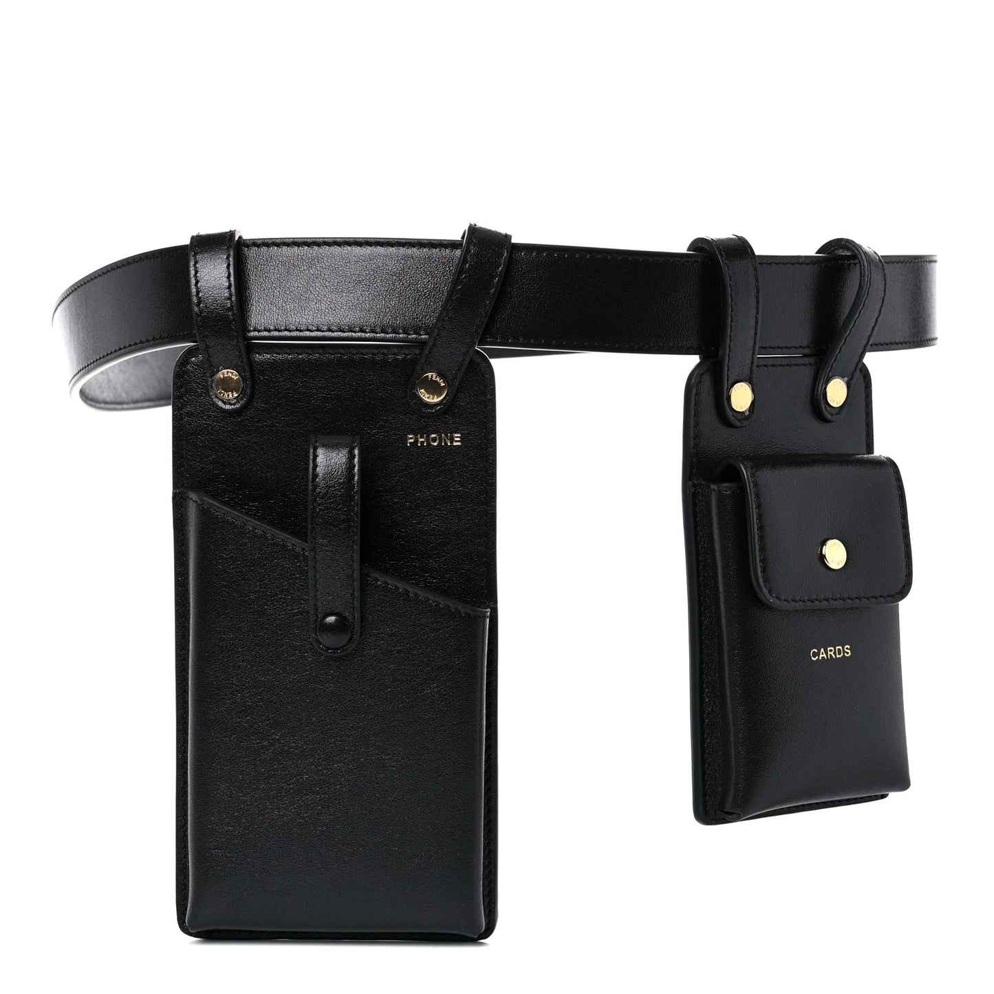 Vitello Glacier Utility Belt Pouch Black