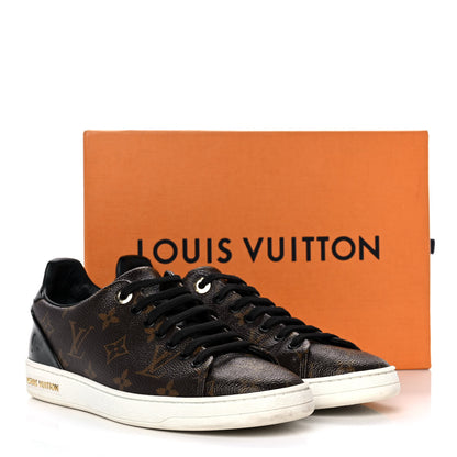 Louis Vuitton Patent Monogram Frontrow Sneakers 38 9 of 9