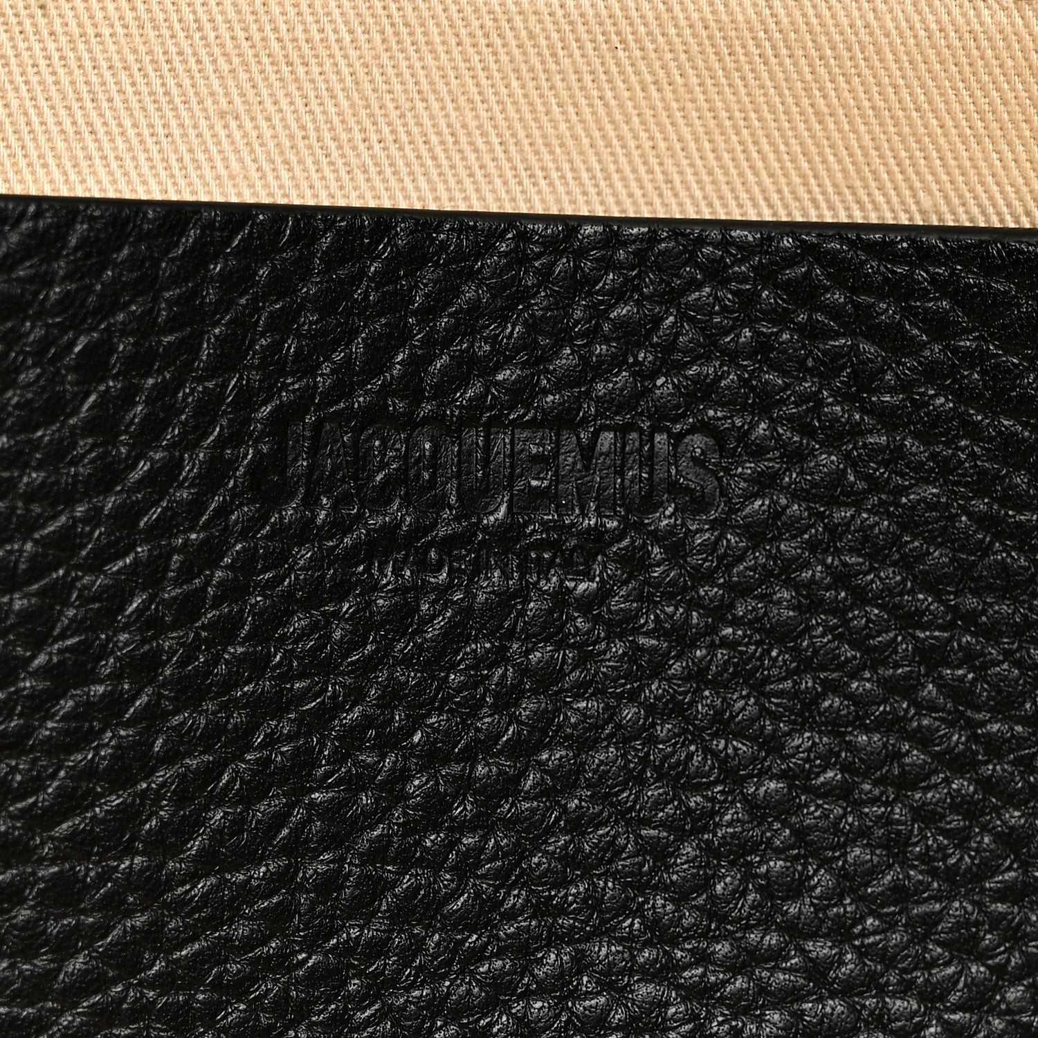 Jacquemus Grained Calfskin Le Turismo Black 6 of 9