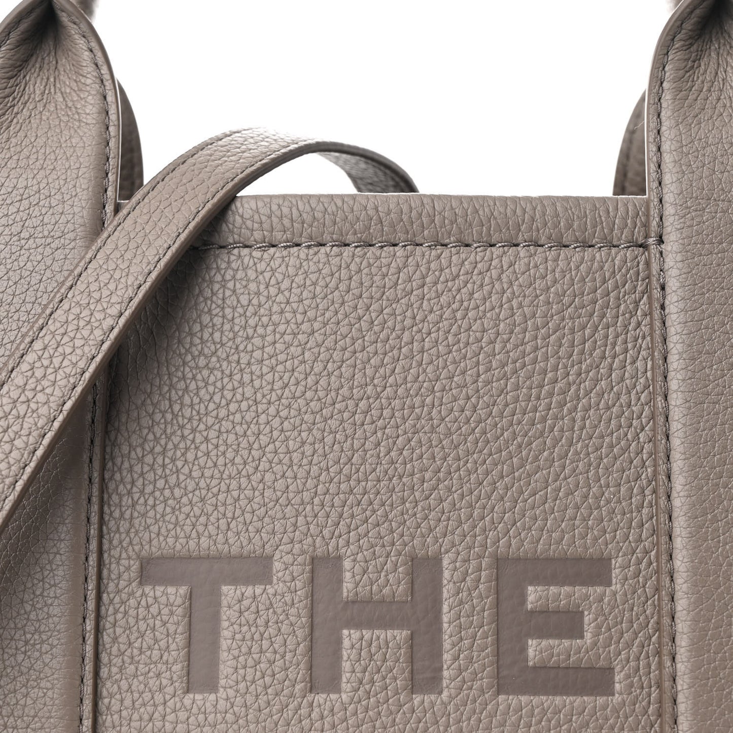Grained Calfskin Medium The Tote Bag Cement