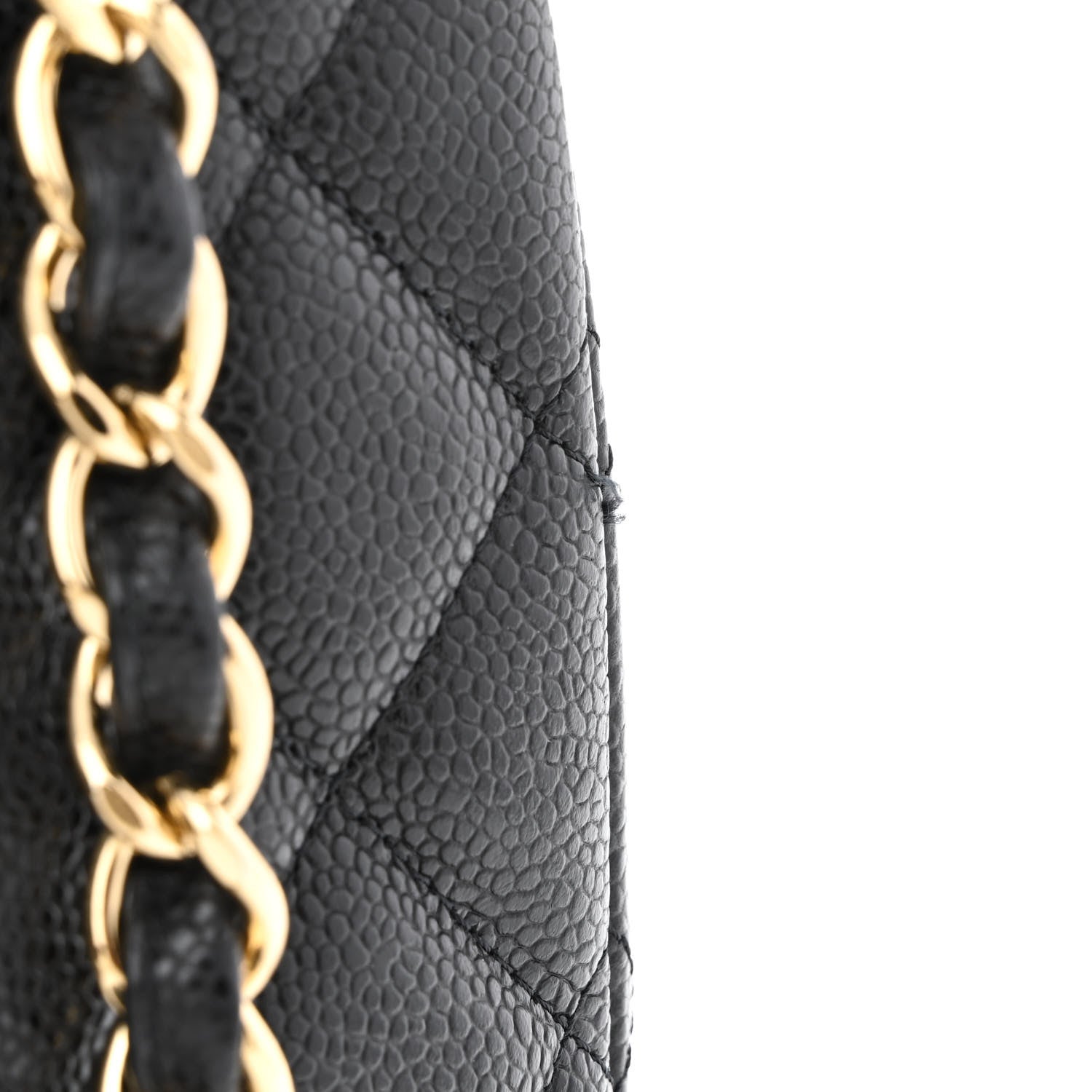 Chanel Caviar Quilted Maxi Double Flap Black 10 of 12