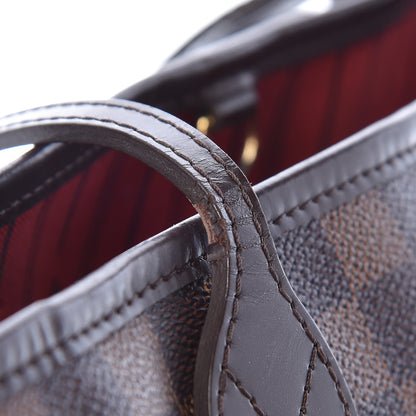 Louis Vuitton Damier Ebene Neverfull PM 17 of 19