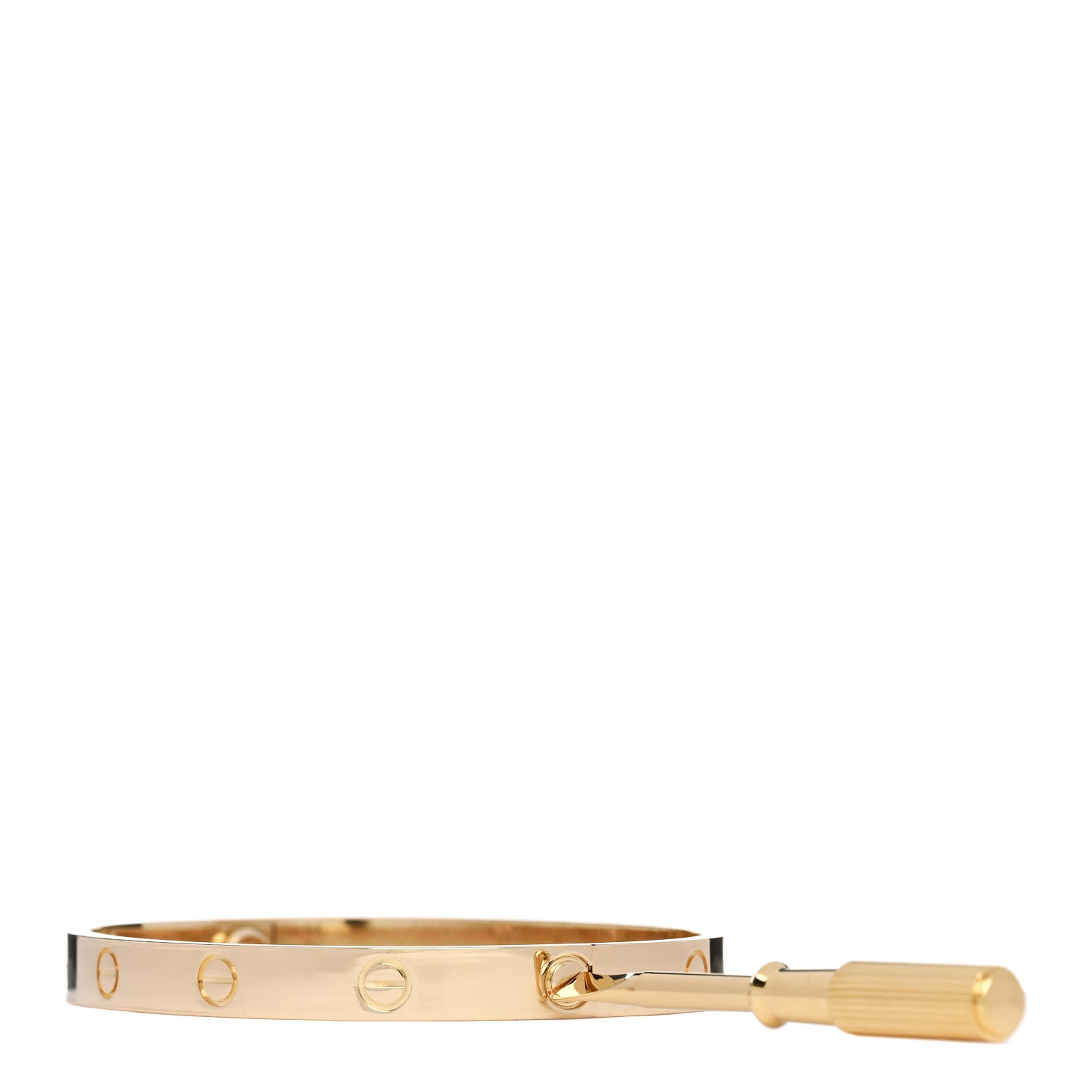 Cartier 18K Yellow Gold LOVE Bracelet 18 3 of 9
