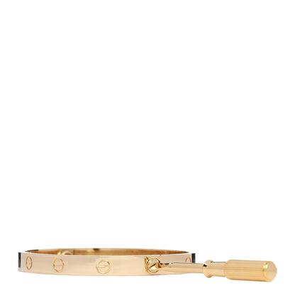 Cartier 18K Yellow Gold LOVE Bracelet 18 3 of 9