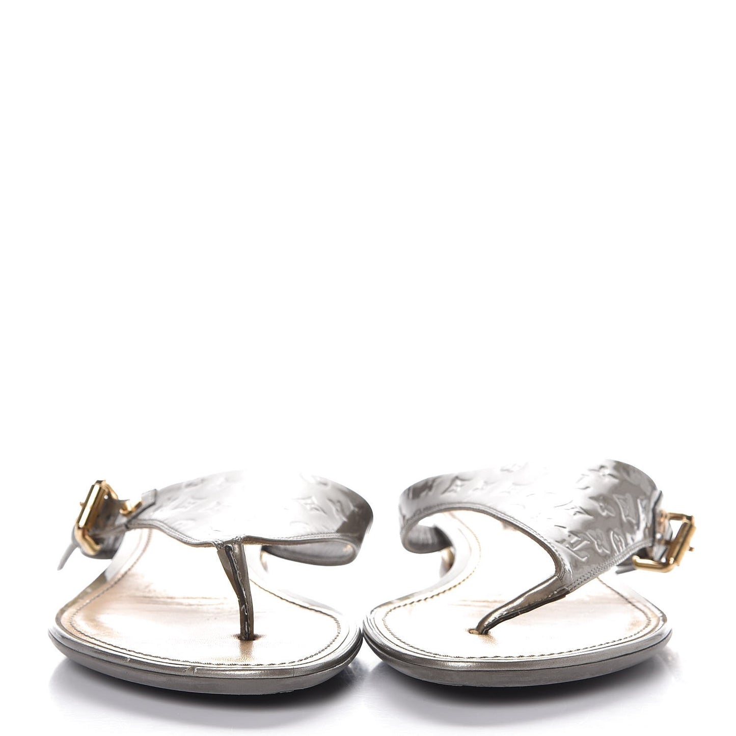 Vernis No Doubt Thong Sandals 39 Gris Art Deco