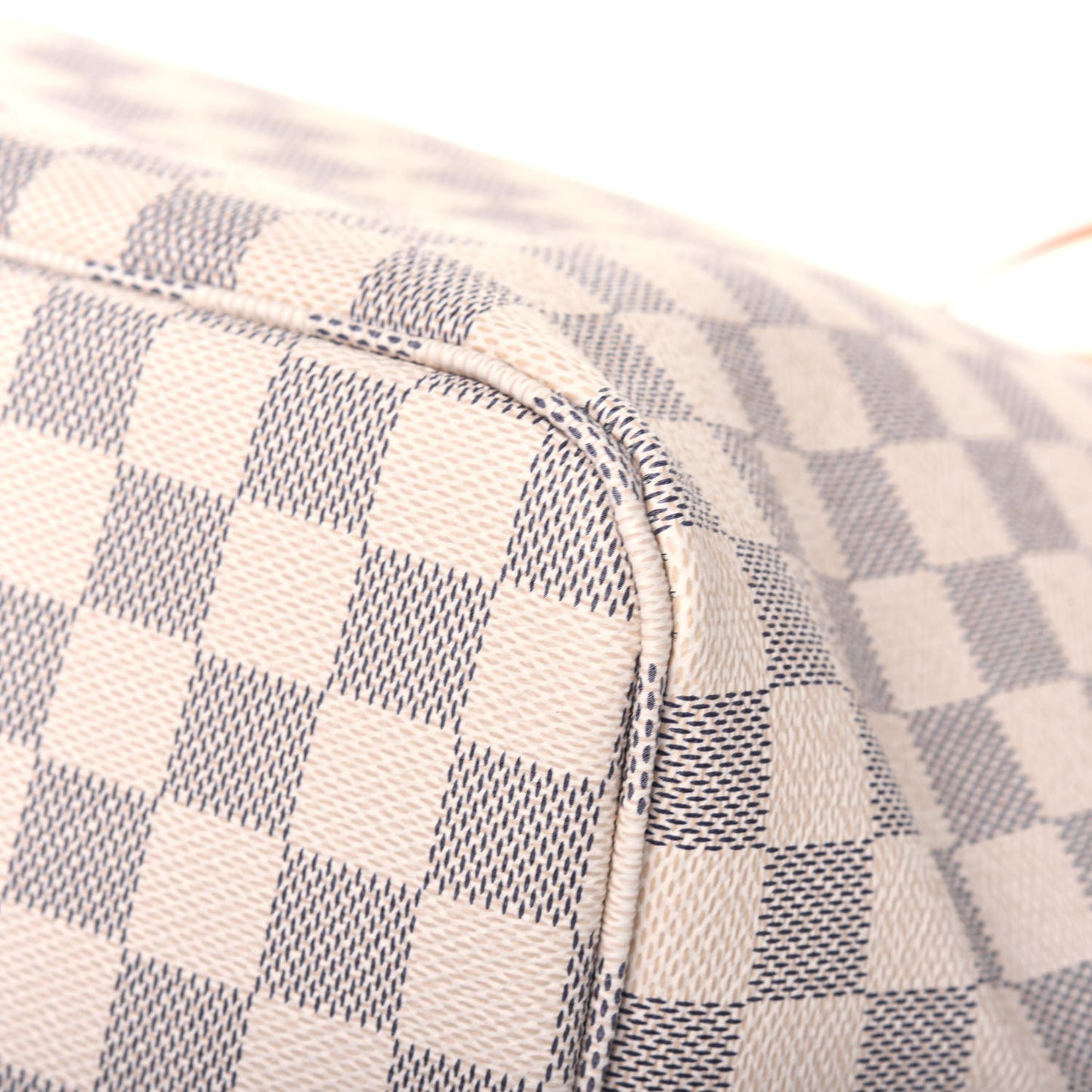 Damier Azur Neo Neverfull MM Rose Ballerine