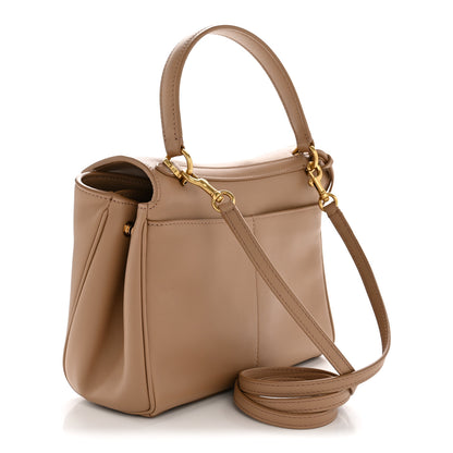 Balenciaga Natural Smooth Calfskin Mini Rodeo Top Handle Handbag Latte 3 of 11