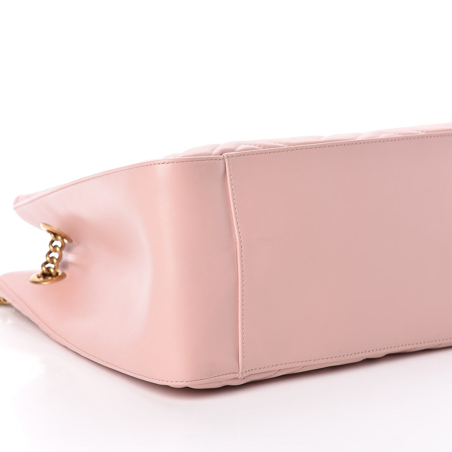Calfskin Matelasse Medium GG Marmont Shoulder Tote Bag Perfect Pink