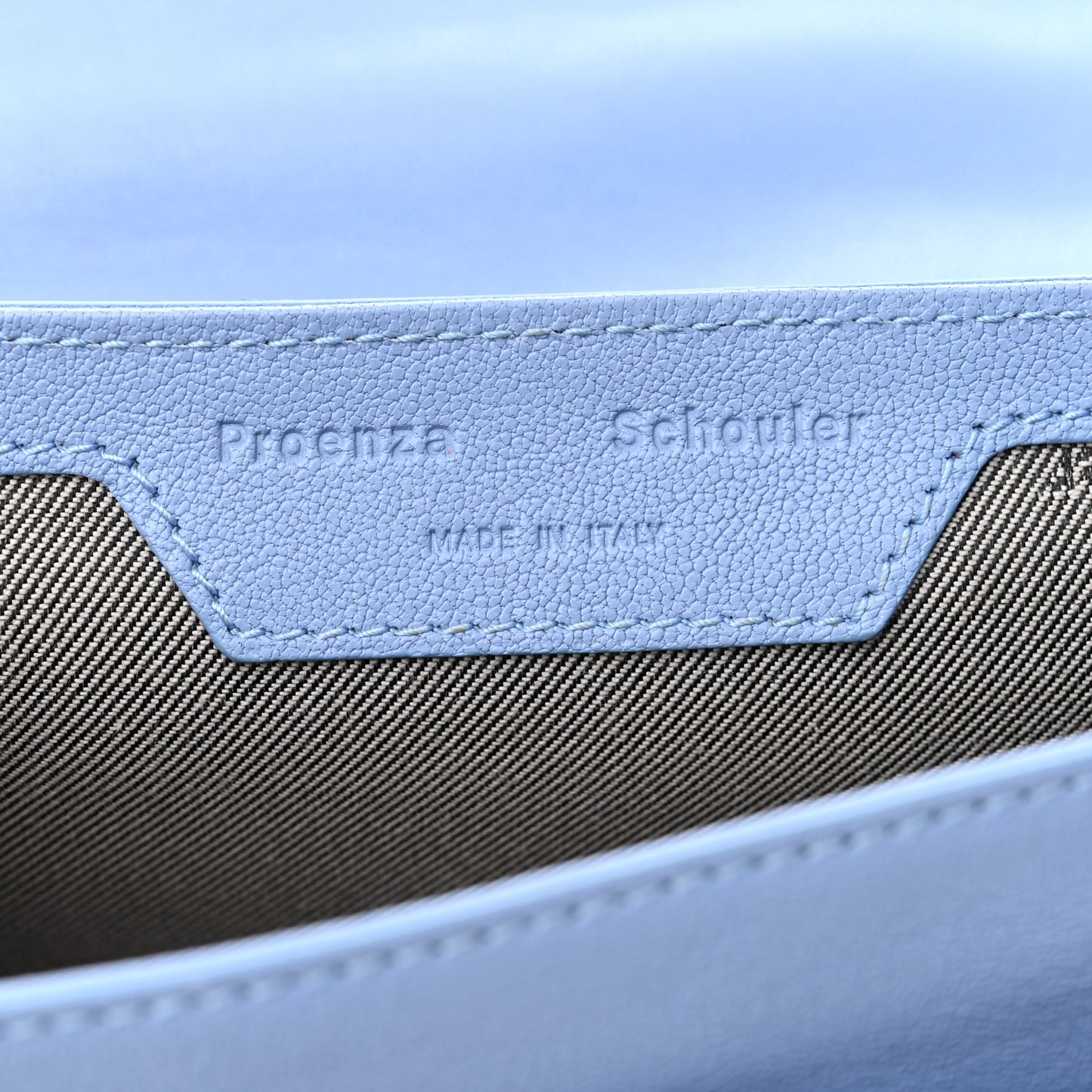 Lambskin Micro PS1 Satchel Paris Sky