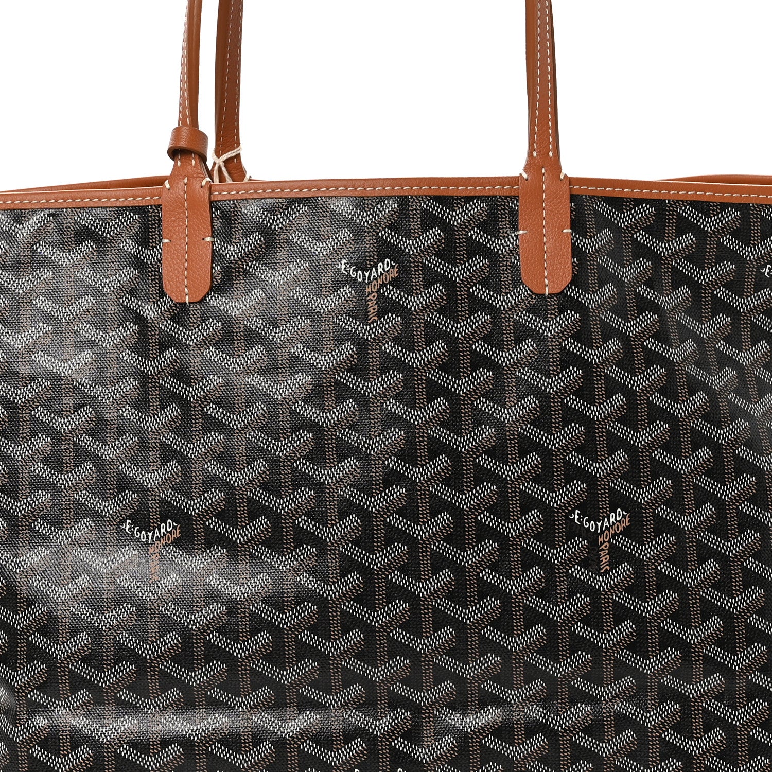 Goyard Goyardine Saint Louis PM Black Gold 9 of 11