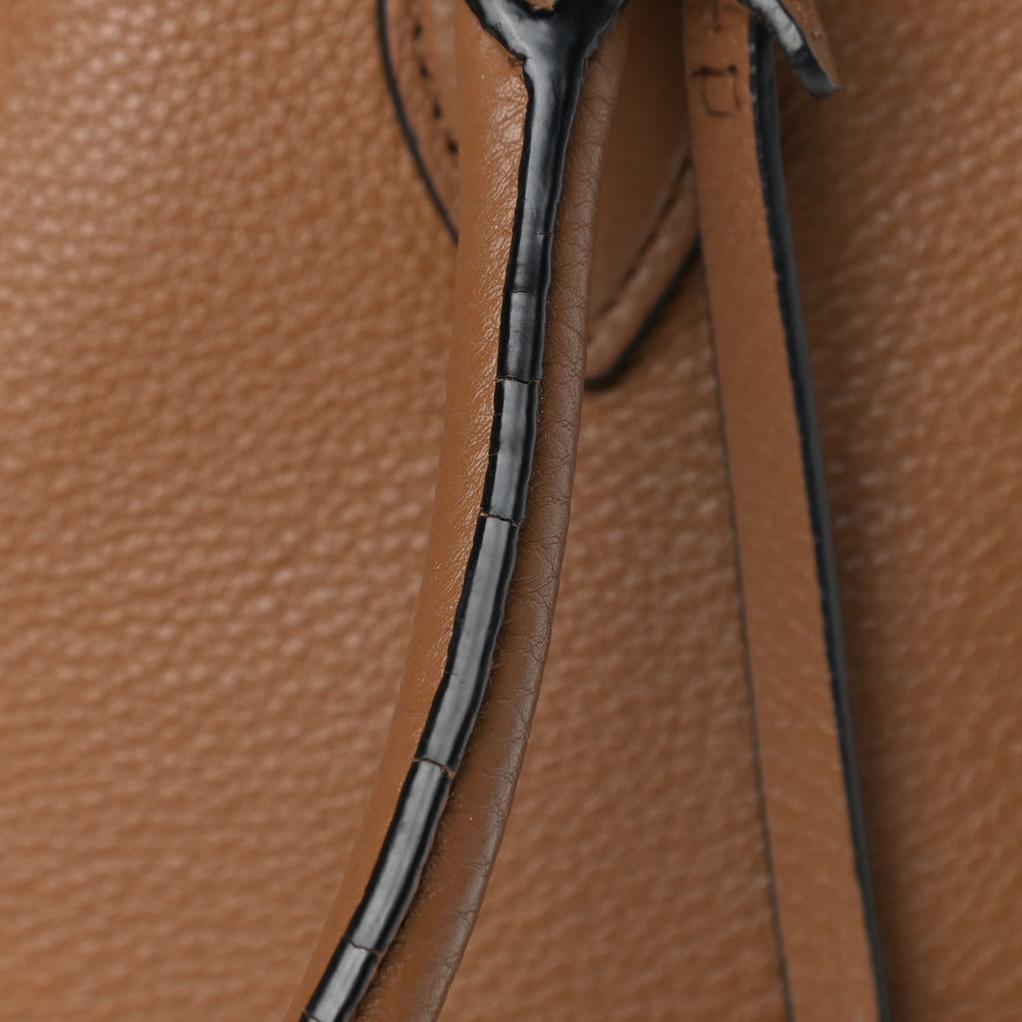 Vitello Phenix Top Handle Bag Cannella