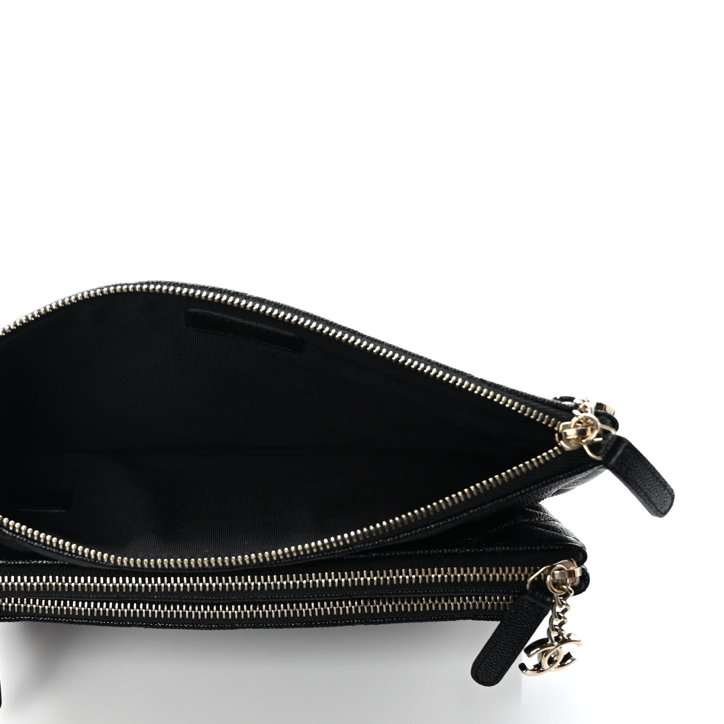Caviar Trio Cosmetic Case Black