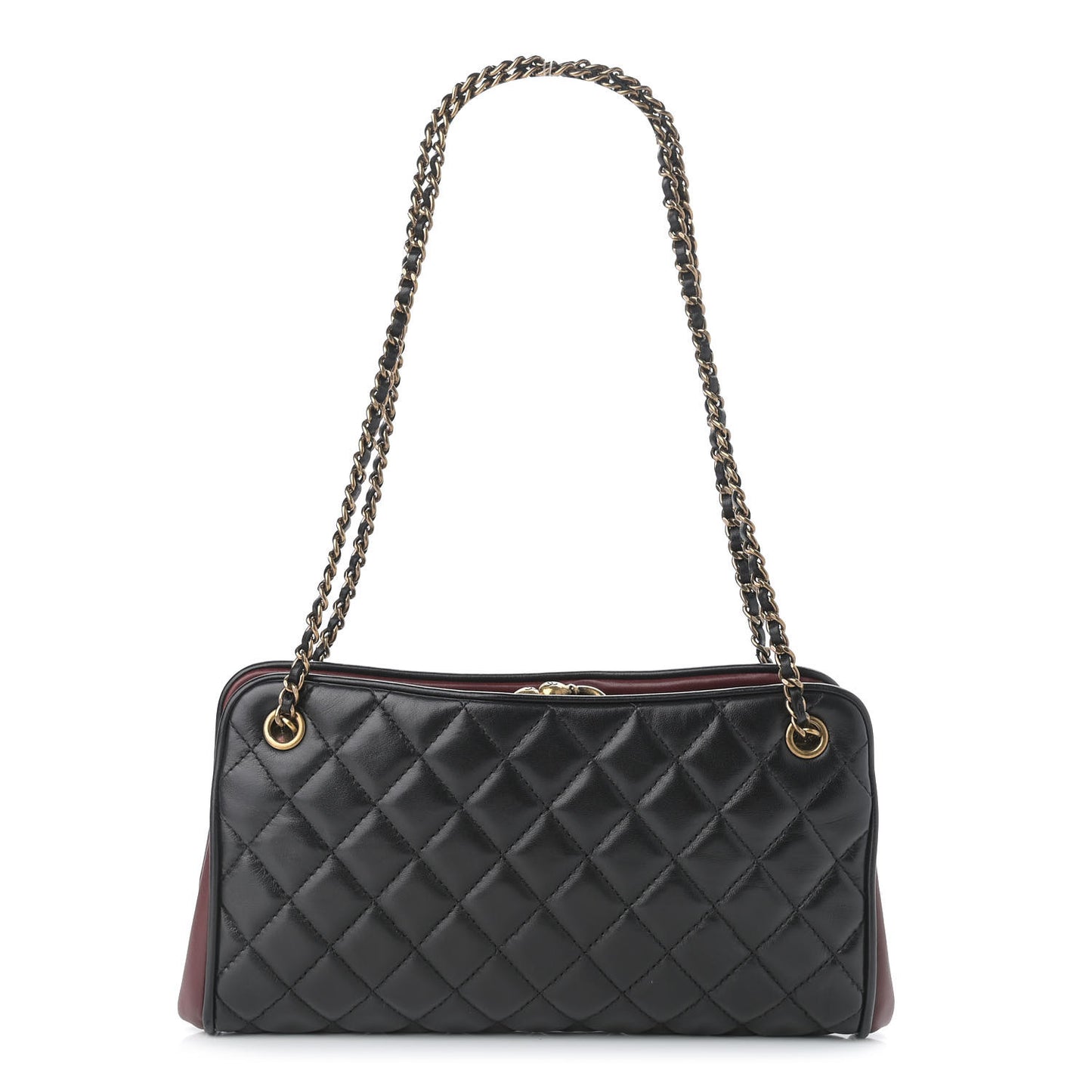 Lambskin Quilted Small Bag Black