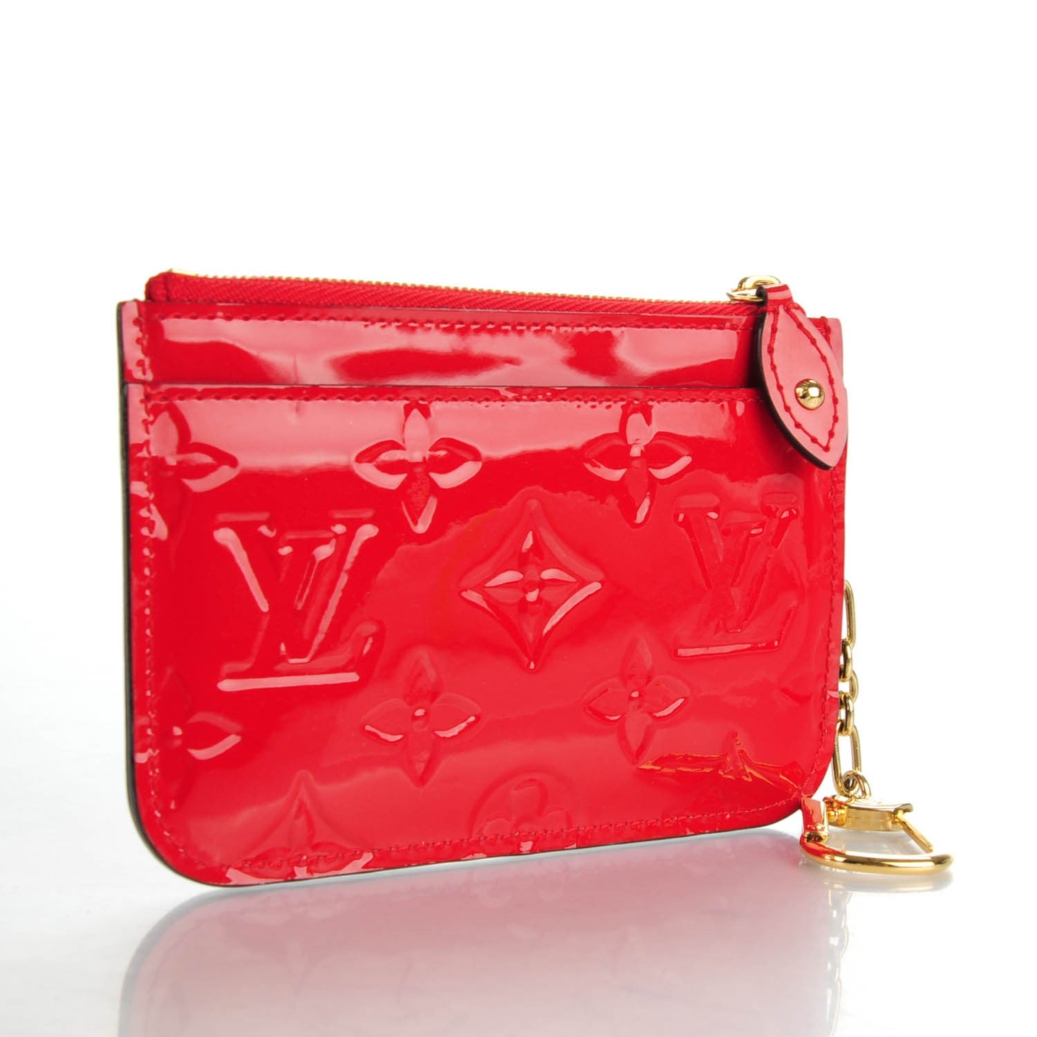 Louis Vuitton Vernis Key Pouch NM Cherry 3 of 7