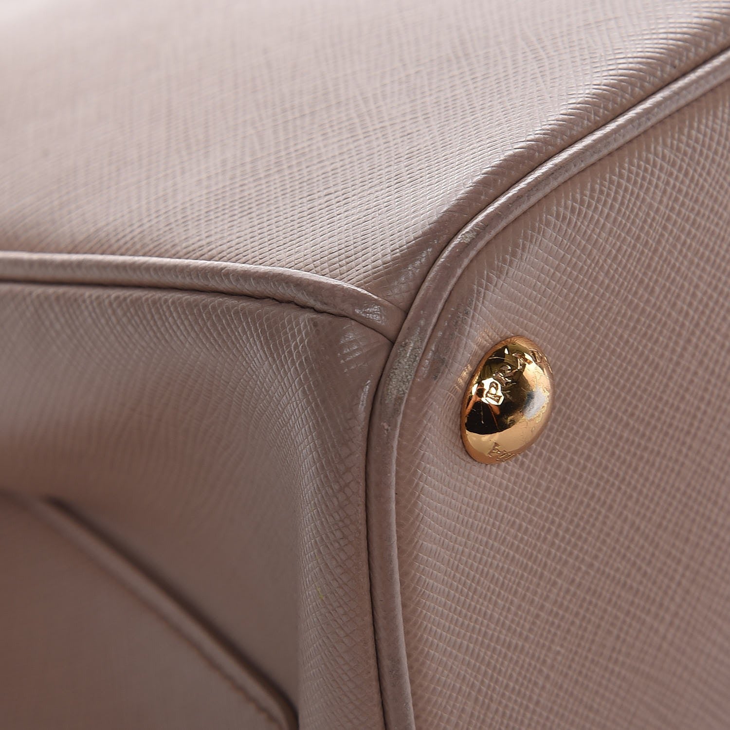 Prada Saffiano Small Galleria Double Zip Tote Cammeo 12 of 13