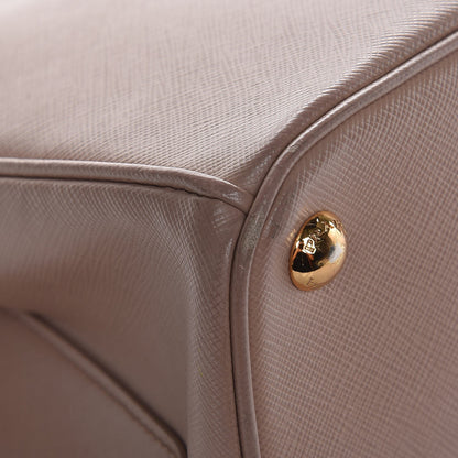 Prada Saffiano Small Galleria Double Zip Tote Cammeo 12 of 13