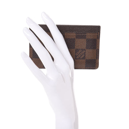 Louis Vuitton Damier Ebene Card Holder 2 of 6