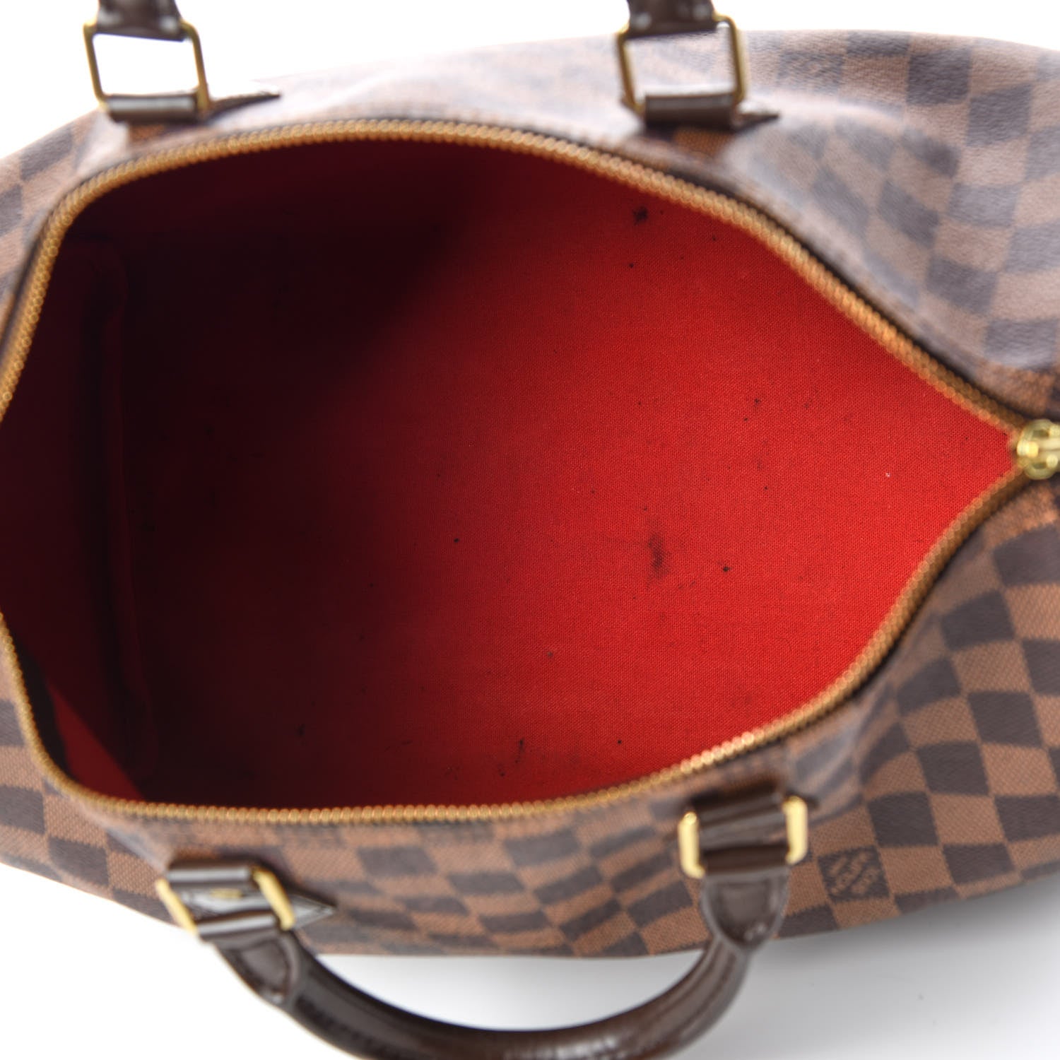 Louis Vuitton Damier Ebene Speedy 35 7 of 18