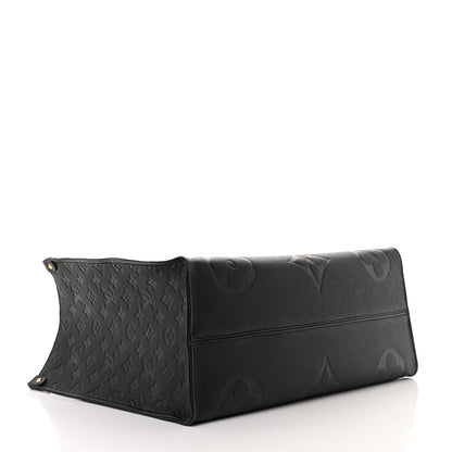 Louis Vuitton Empreinte Monogram Giant Onthego GM Black 4 of 11