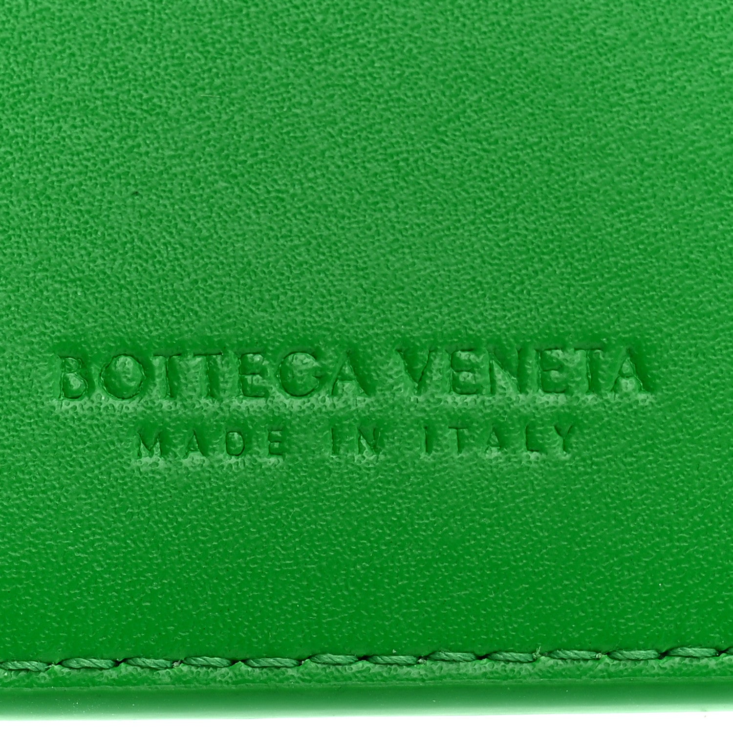 Bottega Veneta Nappa Intreccio Cassette Credit Card Holder Parakeet 6 of 6