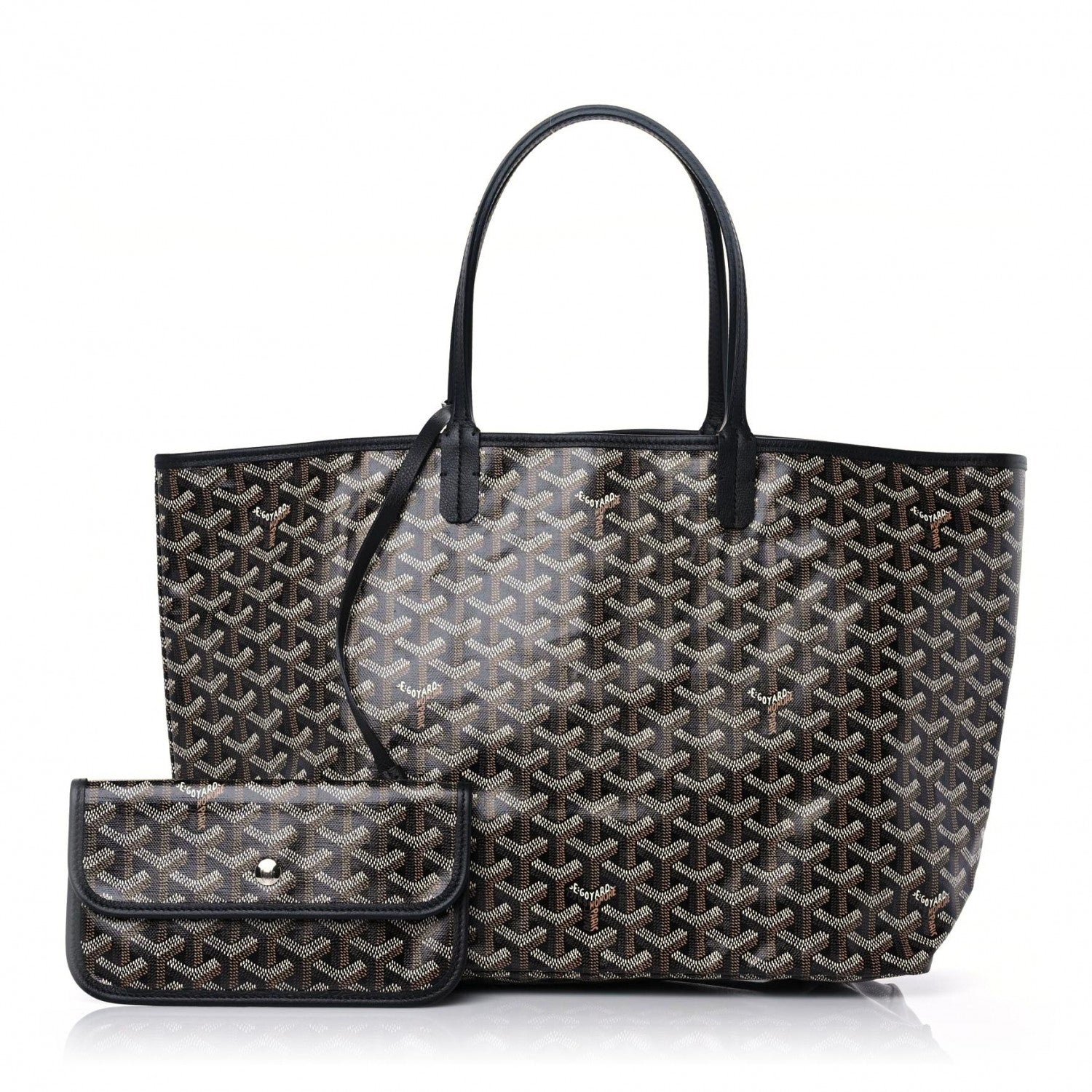 Goyard Goyardine Saint Louis PM Black 1 of 9